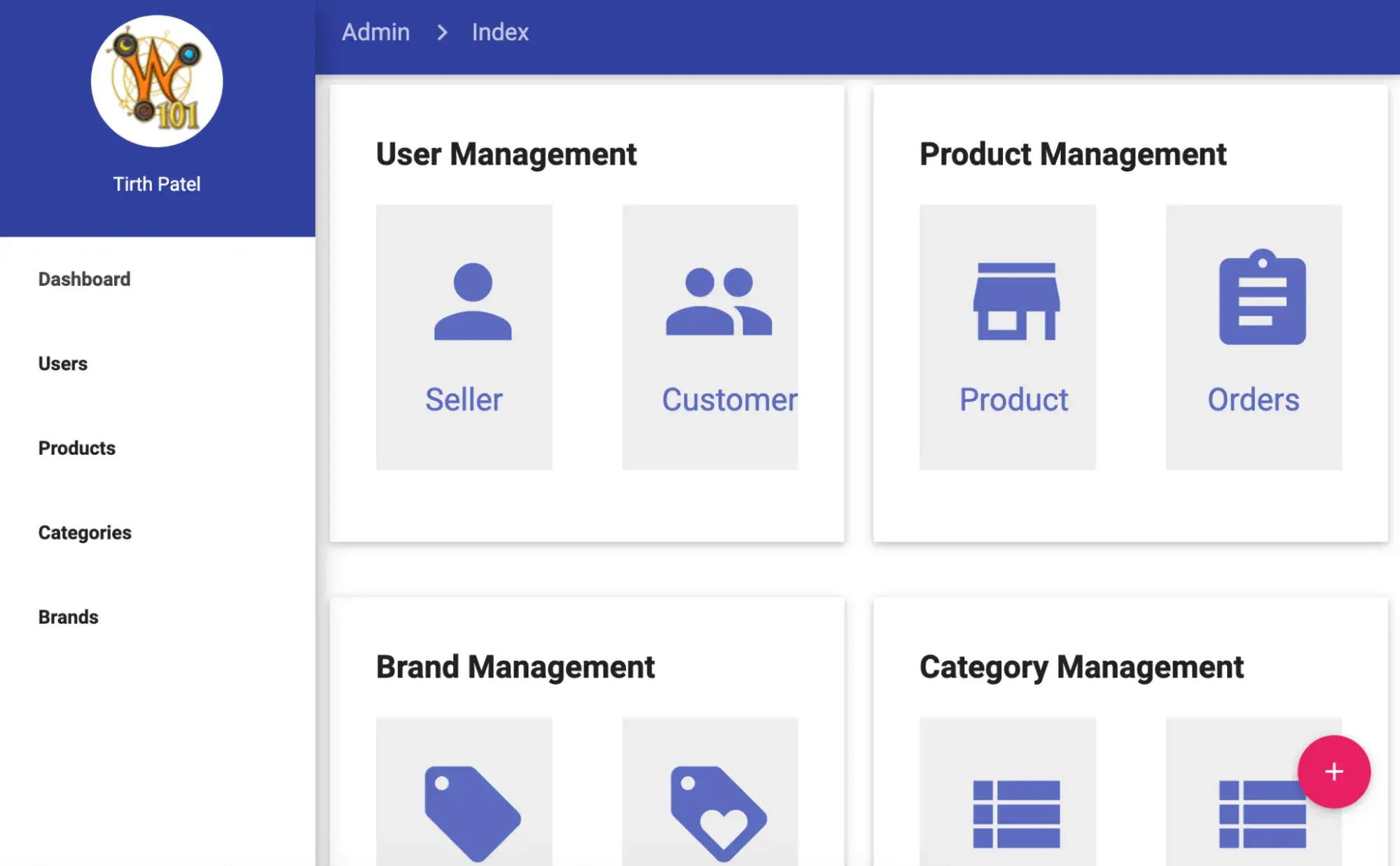 Admin dashboard template, admin dashboard with materialize